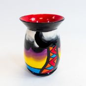 Lorna Bailey commemorative vase, this unique vase is made specially for the 100 years celebration of
