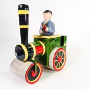 Lorna Bailey Steam Engine Fred (Dibnah) tea pot, Limited edition 12/100, height 24cm. With cert.