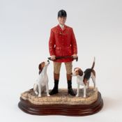Border Fine Arts 'End of an Era' (Huntmaster and hounds), model no.B0881 by David Mayer, limited