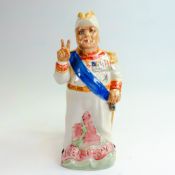 Kevin Francis limited edition Toby jug Naval Churchill, in white colour way. H: 24cm