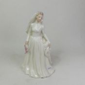 Coalport for Compton & Woodhouse Limited Edition Figure The Millennium Bride, with certificate.