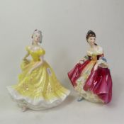 Two Royal Doulton figurines, Ninette HN2379 and Southern Belle HN2229 (2).