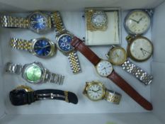 Mixed collection of wristwatches including Avia, Sekonda and Roamer examples, together with a ladies