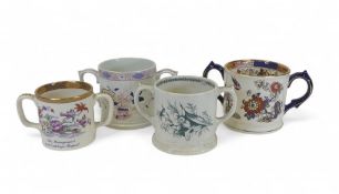 Wade, twin handle cider mugs produced for the Taunton Cider Company 1984, 1990 and 1994, together