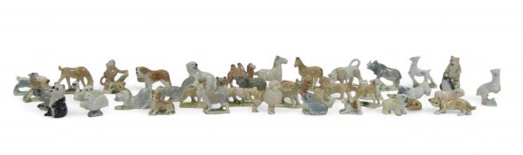 Wade Whimsies collection to include:- Polar Bears, Rhinoceros, Elephant, Crocodile, Bull, Hare,