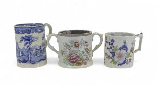 Wade, twin handle cider mugs produced for the Taunton Cider Company from 1983, 1985 and 1986, no