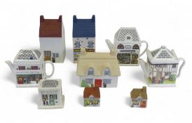 Wade selection of Collectors novelty ware to include:- Storage Jars ' Ye Olde Tearoom, Bakers 7