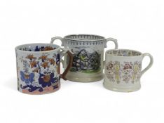 Wade, twin handle cider mugs produced for the Taunton Cider Company from 1976, 1977 and 1980, no