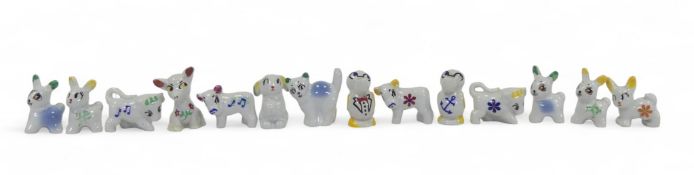 Wade Minikins' to include Cat, Cows, Rabbit, Dog and Duck (1 tray)