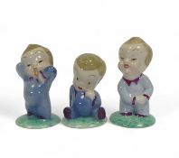 Wade Figurines 1940's Wynken, Blynken and Nod. Inspired by the 1889 poem by Eugene Field (3)