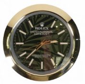 Luxury Watch Inspired Wall Clock. Diameter: 34cm