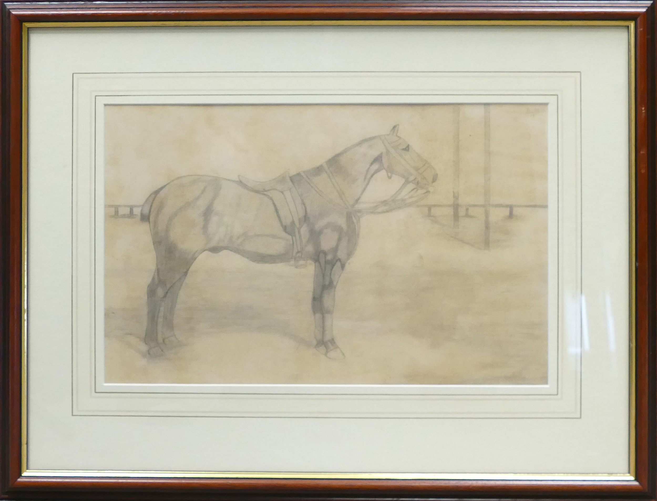 William Russell Flint: a framed and pencil signed artist's print of two Mediterranean ladies, - Image 2 of 7