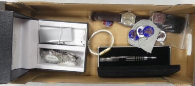 A collection of watches to include men's Sekonda with Foden on the face, Stirling and ladies