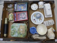 A mixed collection of ceramic items to include Aysnley Cottage Garden cup and sugar bowl, Royal