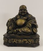 Statue of the Laughing Buddha, symbolizing happiness, abundance and good fortune. H:28cm