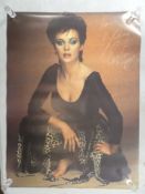 A collection of music posters from 1970's - 1990's featuring Danni Minogue, Blondie, Kate Bush and