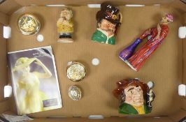 A mixed collection of ceramics to include The Art of Chokin and The Art of Zogan lidded trinket