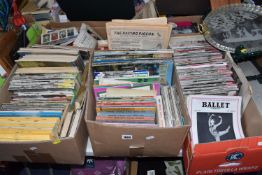 FIVE BOXES OF VINTAGE MAGAZINES to include a large quantity of theatre magazines from the 1950s