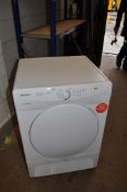 A HOOVER VTC580NB 8KG CONDENSER DRYER width 60cm, depth 58cm, height 85cm (PAT pass and working