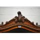A REPRODUCTION ITALIAN STYLE DISPLAY CABINET, with scrolled crests and mounts, the single arched - Image 3 of 7