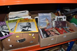 FOUR BOXES OF EARLY AND MID TWENTIETH CENTURY MAGAZINES AND BROCHURES, to include a large collection