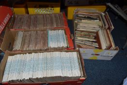 SIX BOXES OF MAGAZINES AND EPHEMERA, to include sixty issues of Temple Bar: A London Magazine from