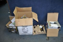 A WOLF BLASTER 4X4 PRESSURE WASHER (appears to be brand new in tatty box), a Wagner W150 universal