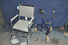 A BRAND TRAVELATOR and a NRS wheelchair commode (2)