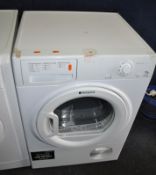 A HOTPOINT TCYM 750C CONDENSER DRYER width 60cm, depth 60cm, height 85cm (PAT pass and working)