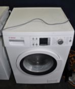 A BOSCH EXXCEL 8 WAQ28461GB WASHING MACHINE width 60cm, depth 60cm, height 85cm (PAT pass, spin