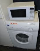 A HOTPOINT TDL52 6Kg TUMBLE DRYER width 60cm, depth 60cm, height 85cm along with a Panasonic