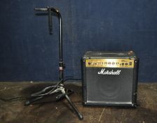 A MARSHALL MG15CDR GUITAR COMBO with one 8in speaker (PAT pass and working) along with a