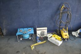 A COLLECTION AUTOMOTIVE TOOLS including a Norbar Torque Wrench 30-150Nm, a Karcher 580 pressure