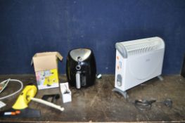 A KARCHER WINDOW VAC in box with power supply and window mop but no detergent bottle, a Tower Air