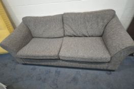 A LARGE MARKS AND SPENCER SOFA, length 218cm x depth 102cm x height 81cm , condition report: general