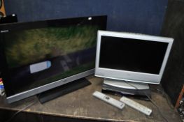 A SONY KDL-32EX301 32in LCD TV, with remote, a Sony 20in LCD TV. with remote, and Humax Freeview