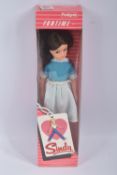 A BOXED PEDIGREE SINDY FUNTIME DOLL, numbered 42001, appears complete, box with a tears in parts to