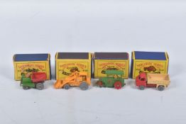 FOUR BOXED MOKO LESNEY CONSTRUCTION EQUIPMENT MODELS, Aveling Barford Diesel Road Roller, No.1,