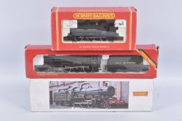 THREE HORNBY RAILWAYS OO GAUGE G.W.R. LOCOMOTIVES, class 2721 Pannier Tank No.2776 (R760), Hall