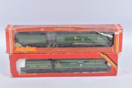 TWO BOXED HORNBY RAILWAYS OO GAUGE BATTLE OF BRITAIN CLASS LOCOMOTIVES, 'Fighter Pilot' No.21C155 (