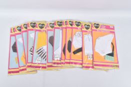 TWELVE PACKAGED PEDIGREE SINDY MIX N MATCH FASHION OUTFITS