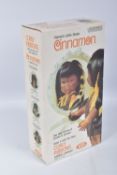 A BOXED 1974 IDEAL VELVETS LITTLE SISTER CINNAMON, Curly Ribbons, reference 1216-1, with plastic