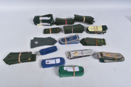 SMALL COLLECTION OF WEST GERMAN POST WWII SHOULDER BOARDS FOR VARIOUS RANKS AND UNITS MAINLY