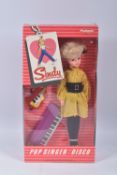 A BOXED PEDIGREE SINDY POP SINGER DISCO DOLL, reference 44776, only creases and sticker residue to