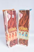 TWO BOXED IDEAL BEAUTIFUL CRISSY DOLLS, the first a reference 1061-1, wearing a blue dress, possible