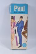 A BOXED PEDIGREE PAUL DOLL, No.13MPS, doll marked 'Made in Hong Kong', in Casual outfit with white