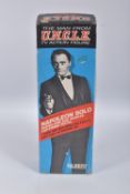 A BOXED 1965 GILBERT THE MAN FROM U.N.C.L.E. NAPOLEON SOLO TV ACTION FIGURE, numbered 16120,