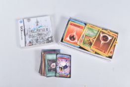 A SMALL QUANTITY OF ASSORTED LOOSE POKEMON, YU-GI-OH! AND OTHER TRADING CARDS, all in playworn