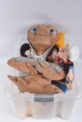 A QUANTITY OF ASSORTED MODERN CARTOON & FILM RELATED SOFT TOYS, to include Minnie Mouse, Goofy,