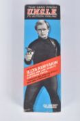A BOXED 1965 GILBERT THE MAN FROM U.N.C.L.E. ILLYA KURYAKIN TV ACTION FIGURE, numbered 16125, played